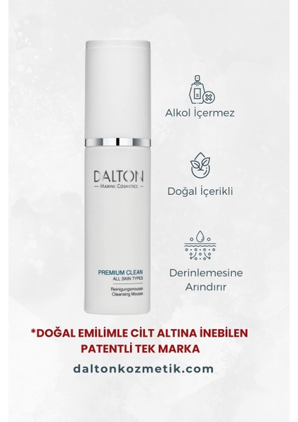 Premium Clean Tüm Ciltler Lüks Temizleme Köpüğü indirimleri