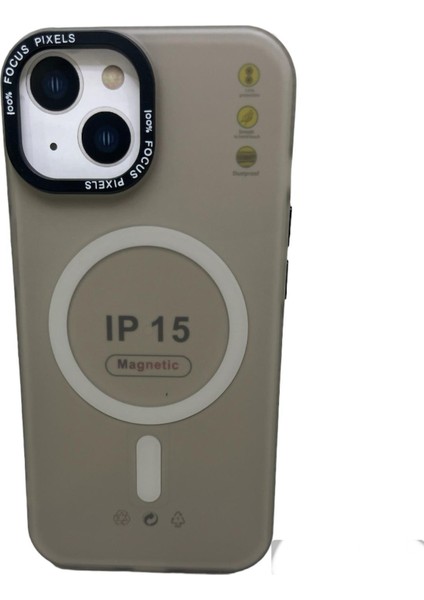 iPhone 15 Magsafe Özellikli Silikon Telefon Kılıfı
