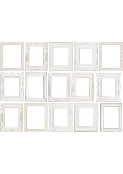 Çerçevelertemalı Etiket Seti (20X30 cm 1 Set)
