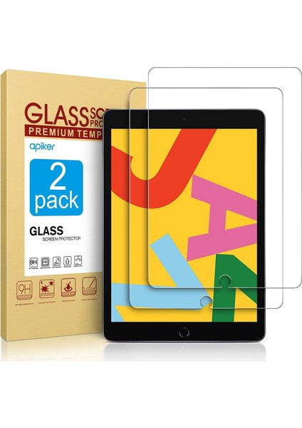 Apple iPad 8. Nesil 10.2 Inç 2020 Kelebek Standlı Renkli Slikon Çocuk Tablet Kılıfı + Nano Ekran Koruyucu A2430 A2429 A2428 A2270 Seri