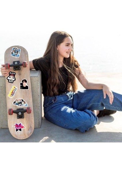 Bts Yıldız Çocuklar Laptop Notebook Telefon Kılıfı Sticker Paketi modelleri