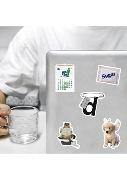 Vintage Instagram Sevimli Laptop Notebook Tablet Sticker Seti