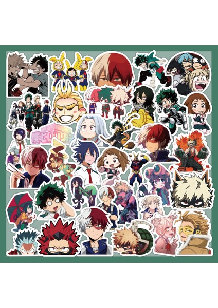 My Hero Academia Laptop Notebook Telefon Kılıfı Sticker Paketi