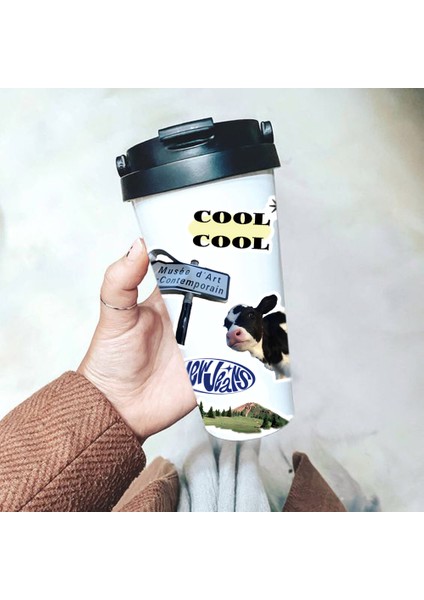 Instagram Tarzı Sevimli Laptop Notebook Tablet Sticker Seti modelleri