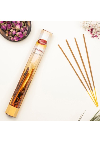 Tarçın Aromalı Doğal Premium Çubuk Tütsü