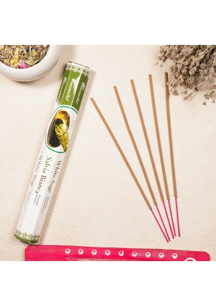 White Sage Doğal Premium Çubuk Tütsü