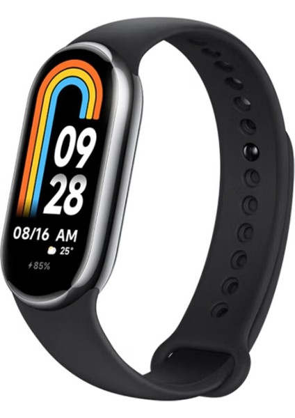 Tekno Trust Siyah Mi Band 8 Akıllı Bileklik