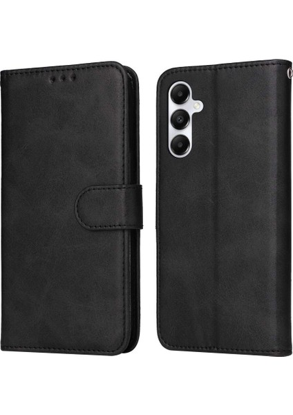 Samsung Galaxy A15 Cüzdanlı Standlı Kapaklı Kılıf Gold modelleri