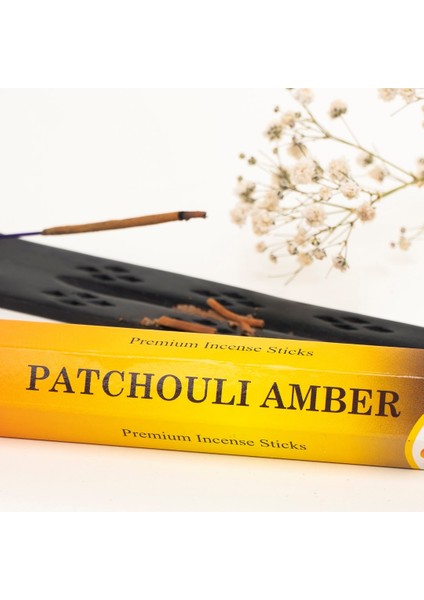 Patchouli & Amber Doğal Premium Çubuk Tütsü