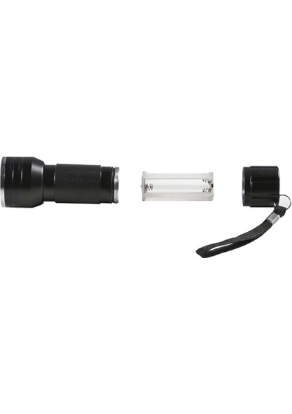 PM-6351 Uv Işınlı 21 Ledli 10 cm Metal Kasa Pilli El Feneri ( Lisinya )