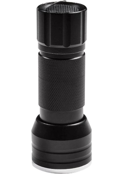 PM-6351 Uv Işınlı 21 Ledli 10 cm Metal Kasa Pilli El Feneri ( Lisinya )
