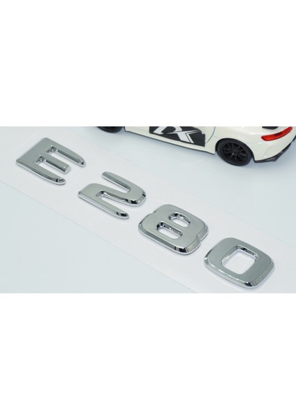 E280 Bagaj Krom Abs 3m 3D Yazı Logo Benz Ile Uyumlu