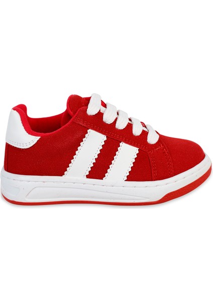 Erkek Çocuk Spor Ayakkabı 31-35 Numara Kırmızı