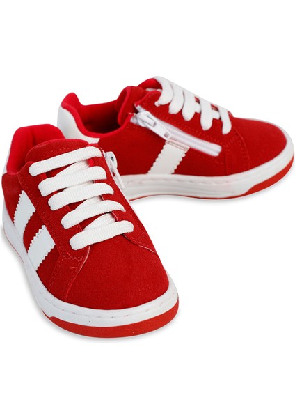 Erkek Çocuk Spor Ayakkabı 31-35 Numara Kırmızı fırsatları