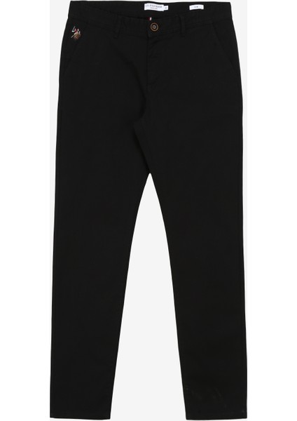 Normal Bel Normal Paça Slim Fit Siyah Erkek Pantolon Kenly