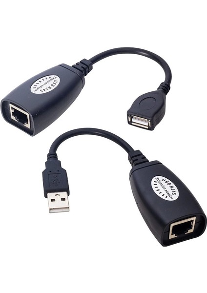 PM-13083 USB Rj 45 50 Metre Uzatma Kablosu Extender