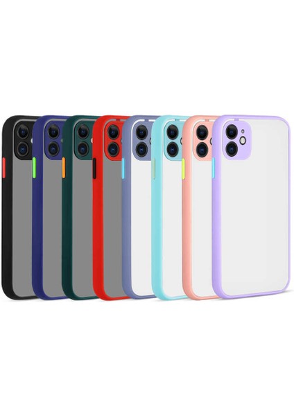 iPhone 11 - Uyumlu Gkm Hux Kapak-Siyah