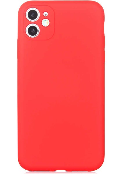 iPhone 11 - Uyumlu Gkm Mara Kapak-Kırmızı