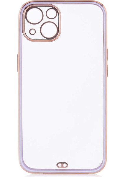 iPhone 13 - Uyumlu Gkm Voit Clear Kapak-Lila