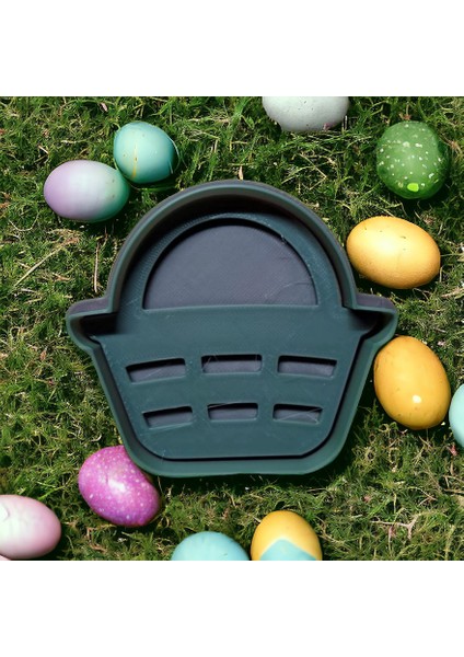 Easter Paskalya Sepet Hamur Kurabiye Kalıp