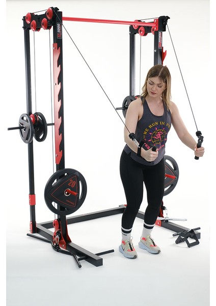 Tem Fitness TF-5500 Squat Rack | Fonksiyonelçalışmaistasyonu | Kafes