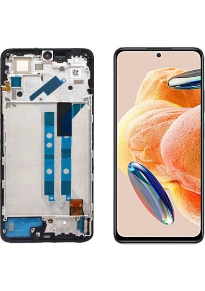 Redmi Note 12 Pro Dokunmatik Ekran OLED Çıtalı (Siyah)