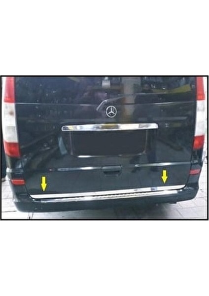 M. Benz Vito Viano W639 Krom Alt Bagaj Çıtası 2003-2014 P. Çelik