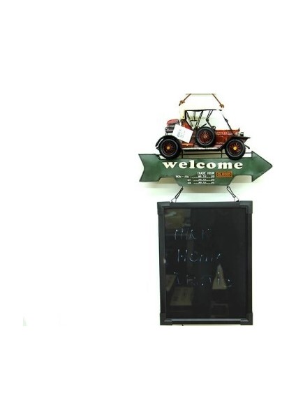 Led Işıklı Welcome Yazı Tahtası