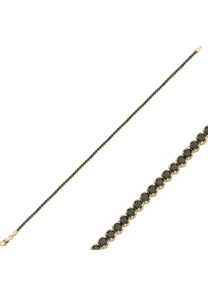 3.15 gr 14 K Jwd Altın Su Yolu Bileklik