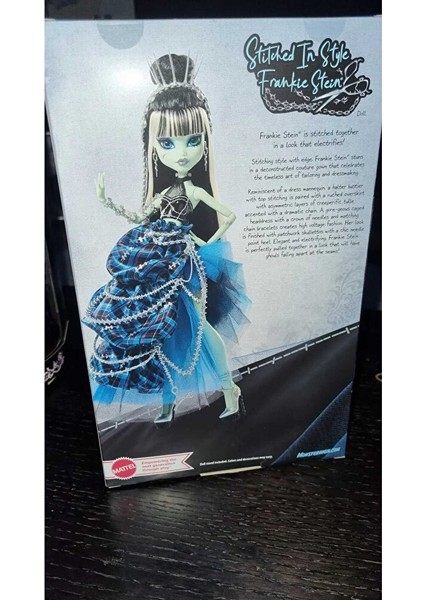 Monster High Stitched In Style Frankie Stein Collector Doll In Deconstructed Gown