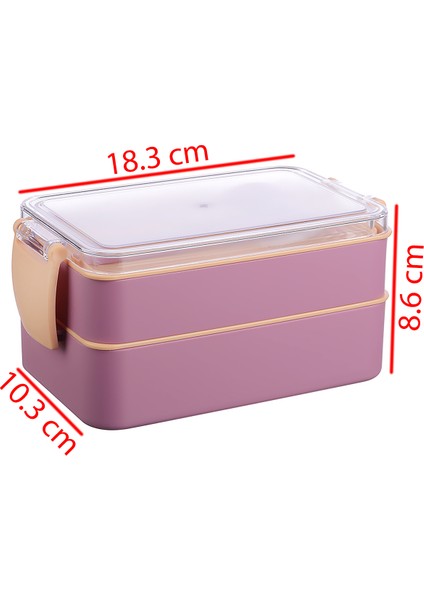 Fely 900 ml Beslenme Kabı Seti & Saklama Kabı & Lunch Box