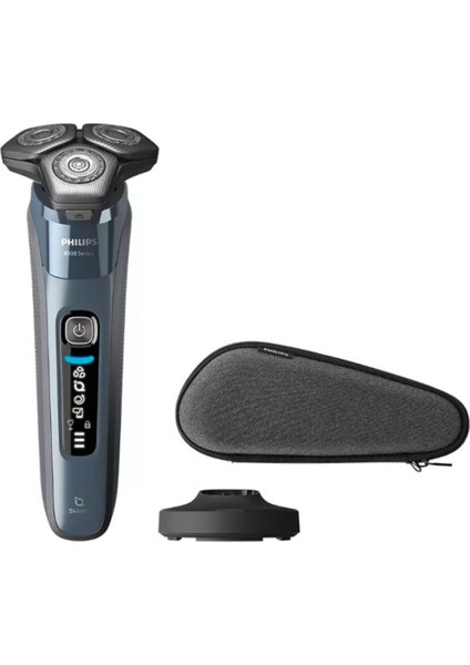 Islak ve Kuru Shaver Series 8000 S8692/35 Aquatouch Islak Kuru Tıraş Makinesi 30 - 60 Dk Siyah Resm