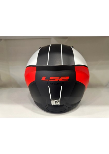 Kask Ls2 Aırflow 2 Cover Mat Siyah-Kırmızı-Beyaz modelleri