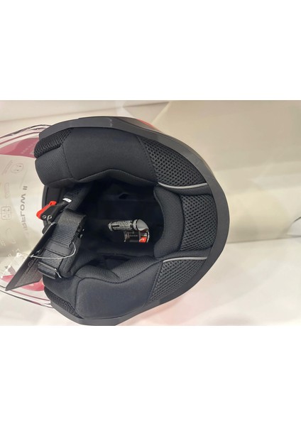 Kask Ls2 Aırflow 2 Cover Mat Siyah-Kırmızı-Beyaz indirimleri