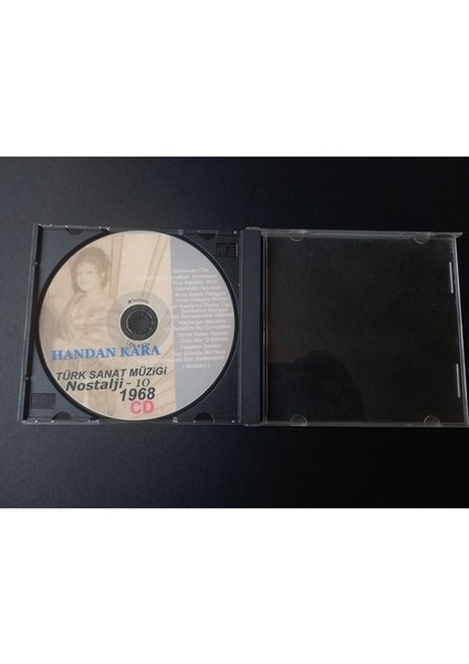 Türk Sanat Müziği Handan Kara Nostarji-10 (1968) CD