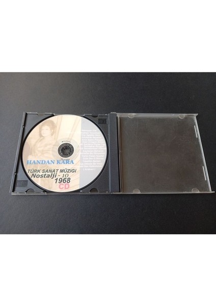Türk Sanat Müziği Handan Kara Nostarji-10 (1968) CD