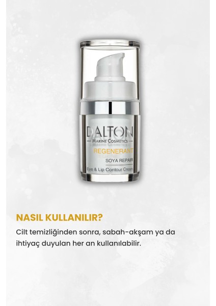 Regenerant - Soya Özlü Anti Aging Göz & Dudak Kremi