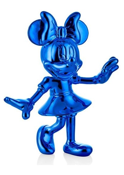 Crearthome Minnie Mouse Blue Dekoratif Obje 25X12,5X29,5 cm 1da-Mınb