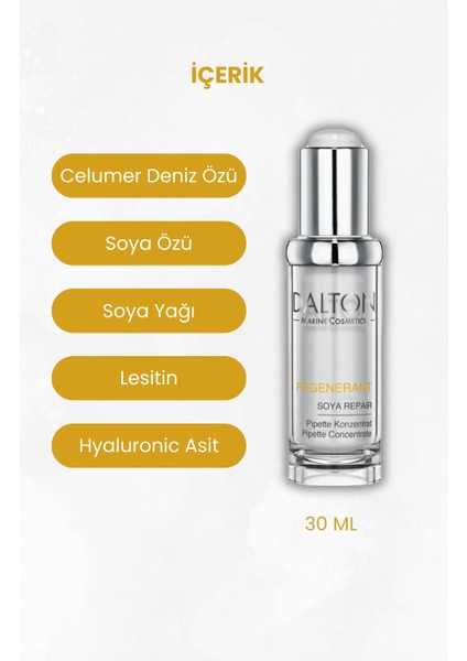 Regenerant Soyalı Anti Aging Konsantre Pipet