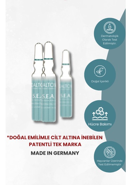 Sea Deniz Kök Hücre Sistemi Anti Aging Ampul