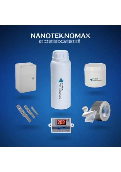 NanoTeknoMax 15 M2 Isı Boyası Seti