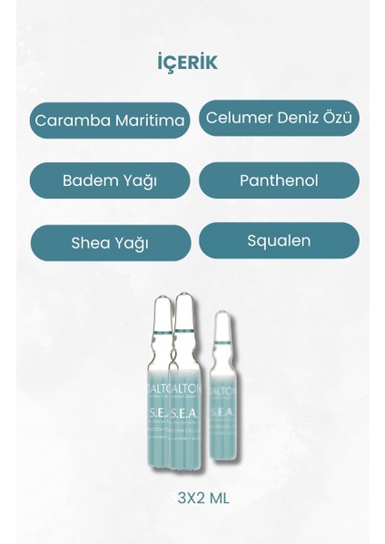 Sea Deniz Kök Hücre Sistemi Anti Aging Ampul