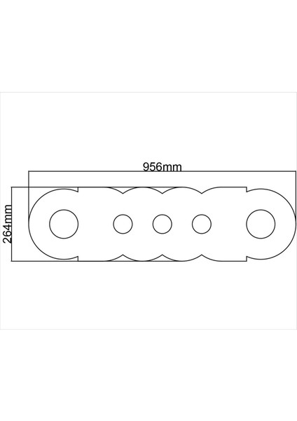 Tavan Spot Göbek TSG-22-95 cm x 26 cm-5 fırsatları