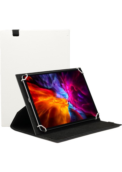 Powerway Maxron Mx-3 7 Inç Tablet Uyumlu Kapaklı Standlı Universal Tablet Kılıfı