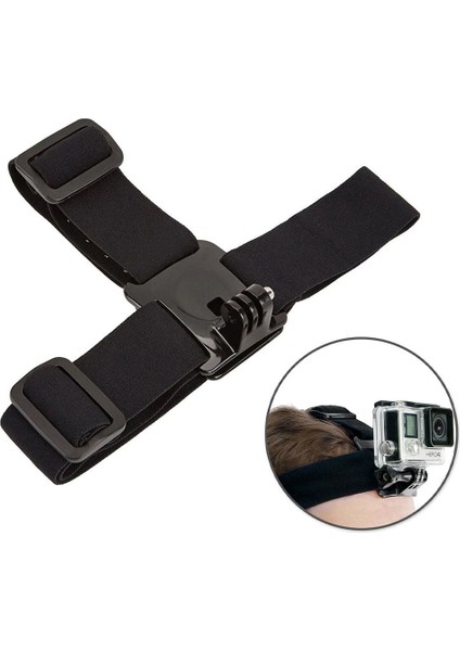 Tüm Aksiyon Kameralara Uyumlu Kafa Bandı Head Strap modelleri