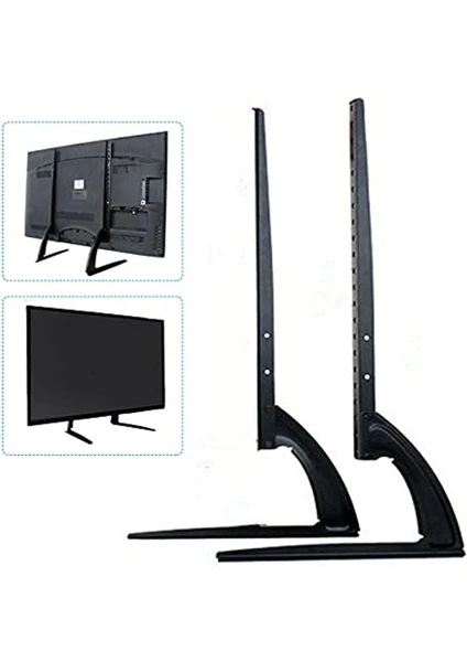 Inters Tech Evrensel Masaüstü Tv Standı 32-75" LCD LED Ayarlanabilir Sabit Ekran Tv Montaj