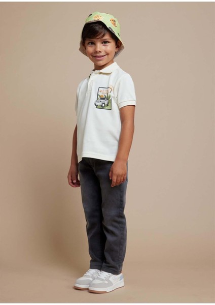 Yazlık Erkek Basic Regular Fit Denim Pantolon - Gri