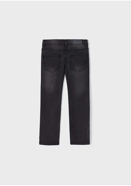 Yazlık Erkek Basic Regular Fit Denim Pantolon - Gri indirimleri