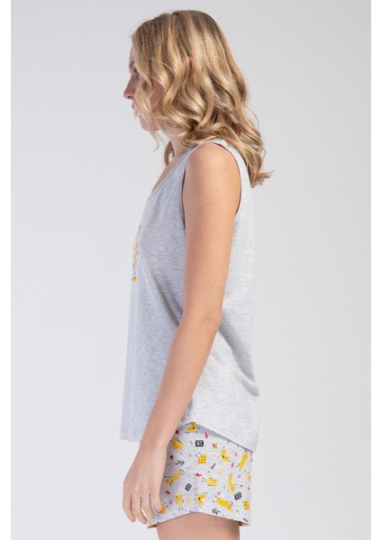 Kadın Kalın Askılı Şortlu Pijama Takım , 311254 fiyatları