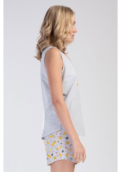 Kadın Kalın Askılı Şortlu Pijama Takım , 311254 modelleri